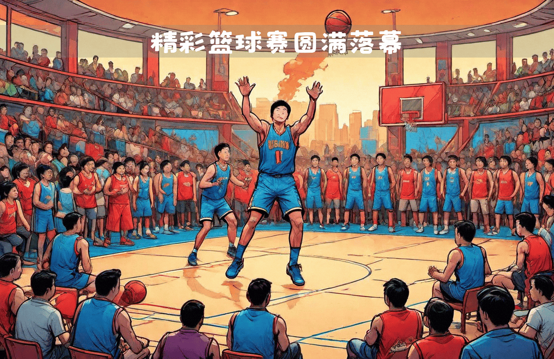 篮球壮观对决，双方争夺胜利而出